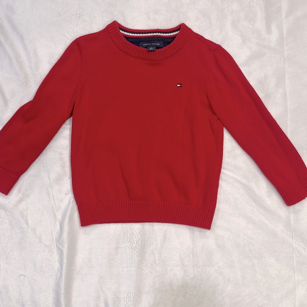 Tommy Hilfiger Red Sweater